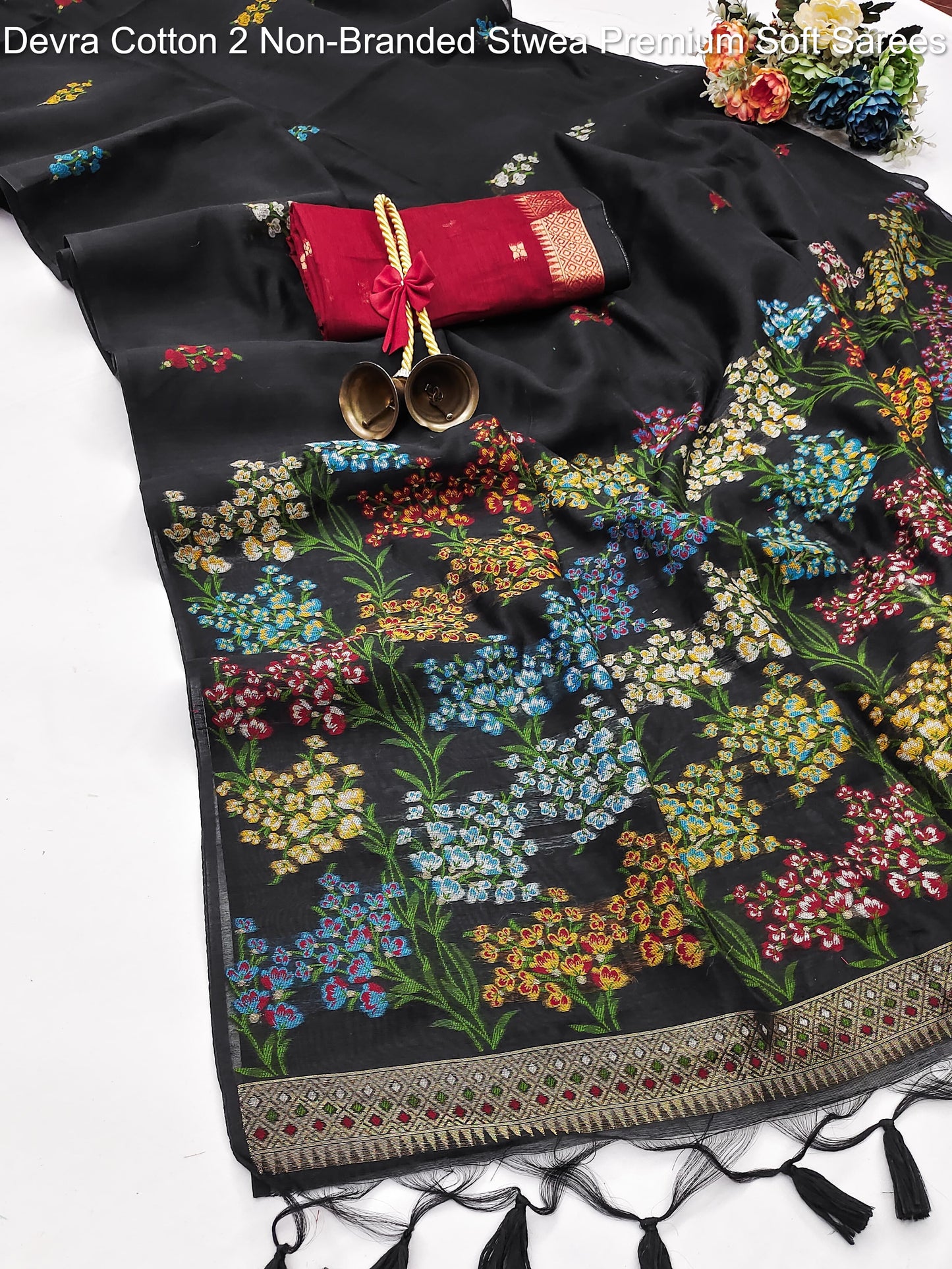 Devra Cotton 2 Non-Branded Stwea Premium Soft Sarees