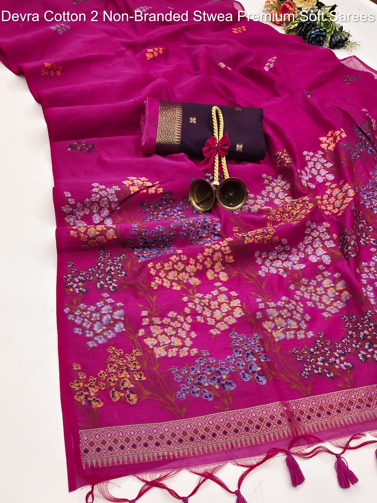 Devra Cotton 2 Non-Branded Stwea Premium Soft Sarees