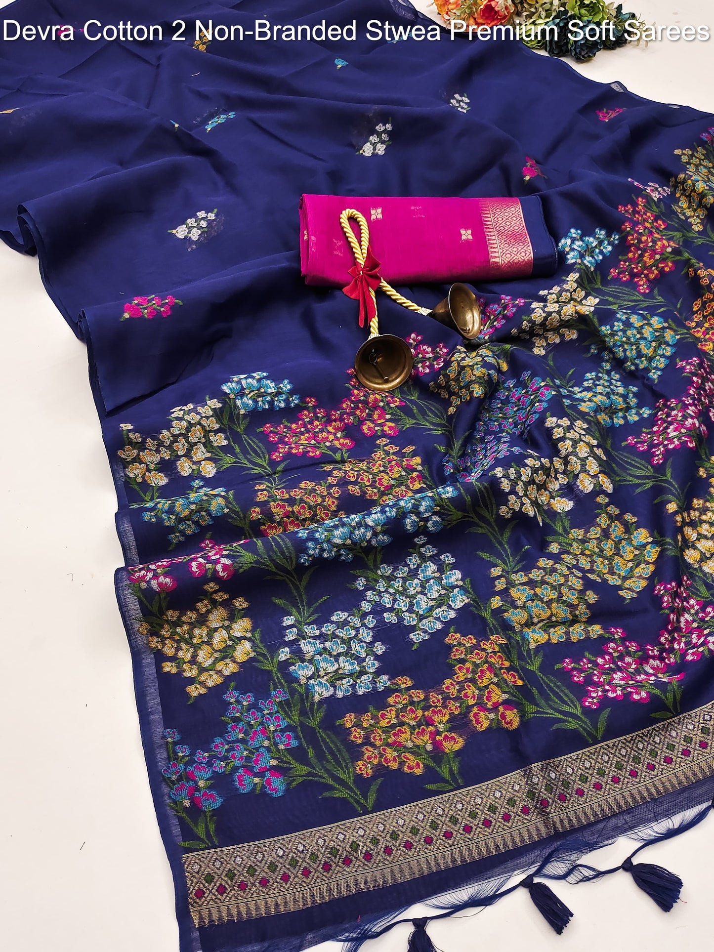 Devra Cotton 2 Non-Branded Stwea Premium Soft Sarees