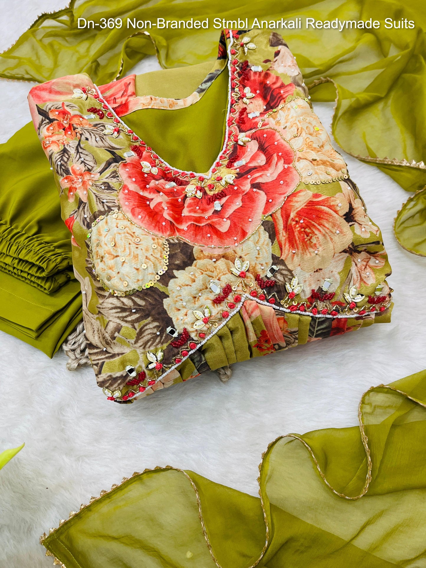 Pink Cotton Non-Branded Stscc Sequence Work Readymade Suits