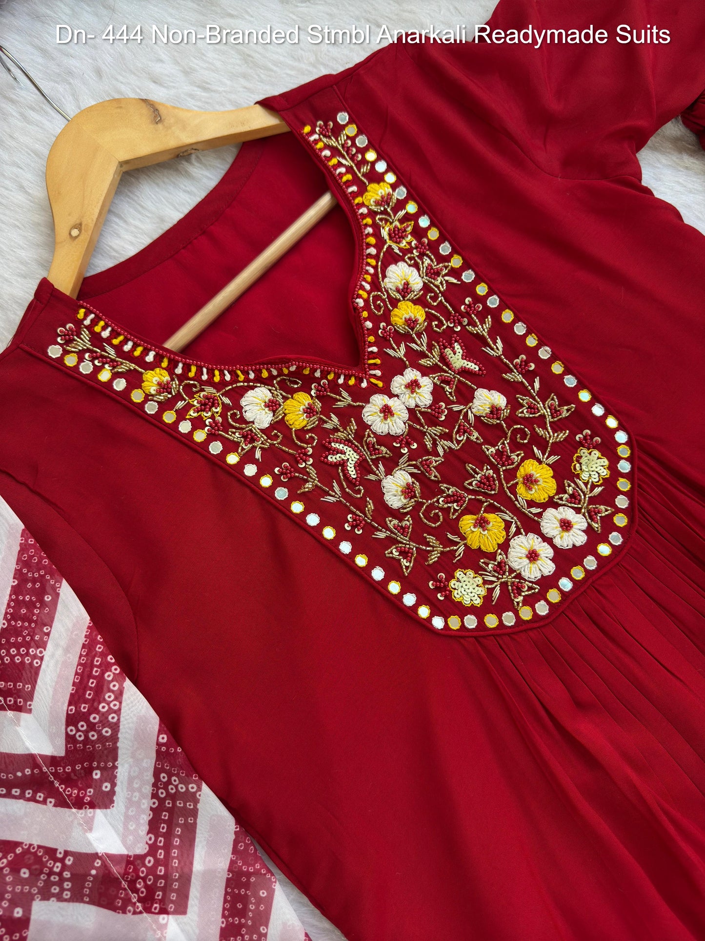 Dn- 444 Non-Branded Stmbl Anarkali Readymade Suits