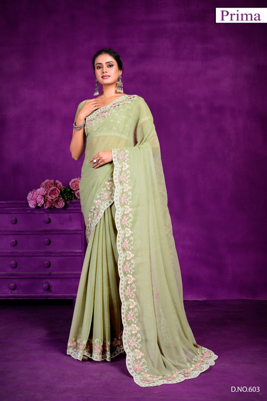 Dno 603 Prima Silk Sarees