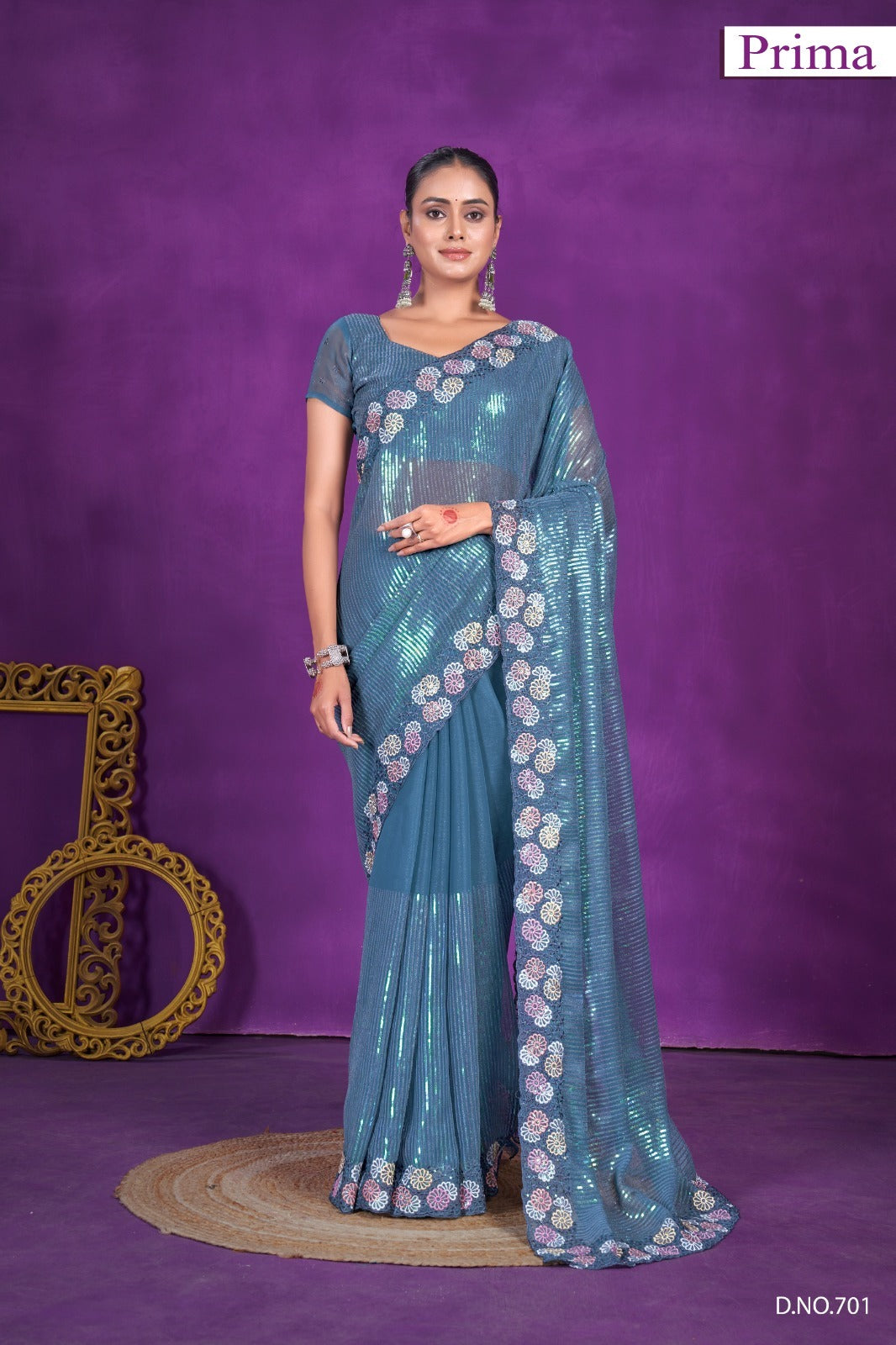 Dno 701 Prima Silk Sarees
