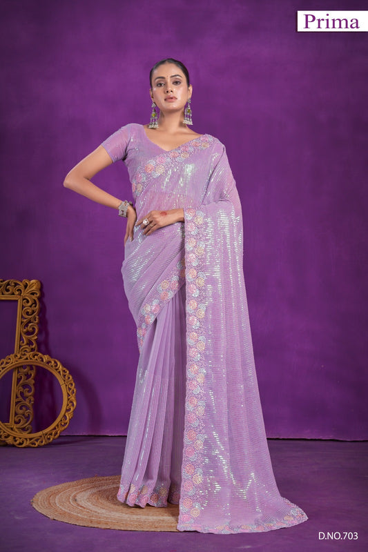Dno 703 Prima Silk Sarees
