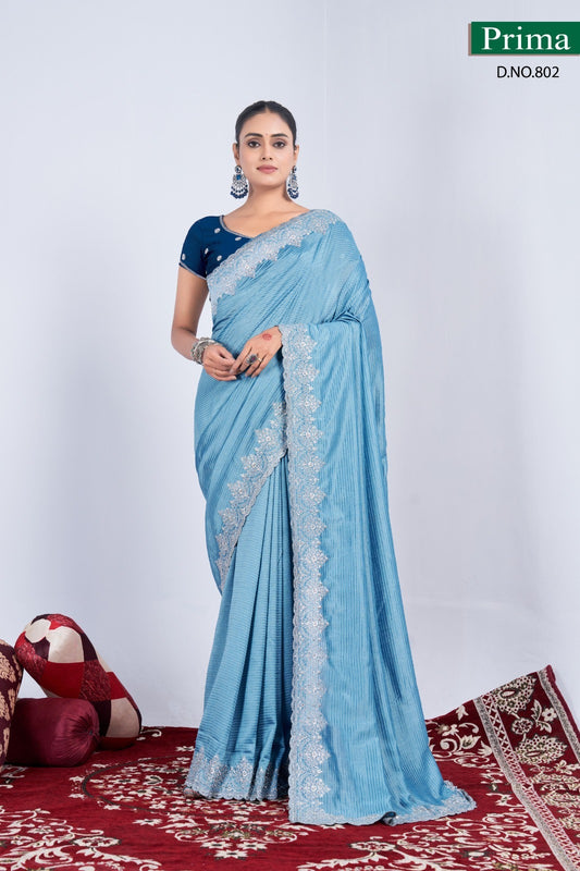 Dno 802 Prima Weaving Sarees