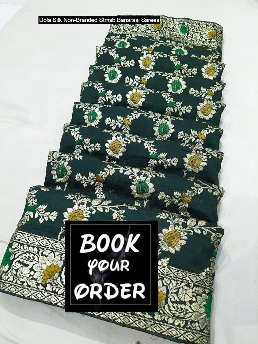 Dola Silk Non-Branded Stmsb Banarasi Sarees