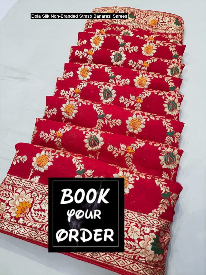 Dola Silk Non-Branded Stmsb Banarasi Sarees
