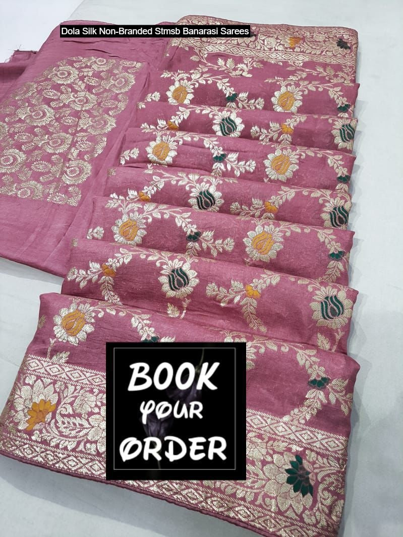 Dola Silk Non-Branded Stmsb Banarasi Sarees