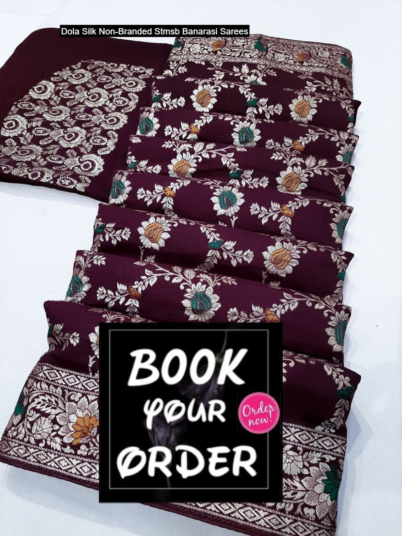 Dola Silk Non-Branded Stmsb Banarasi Sarees