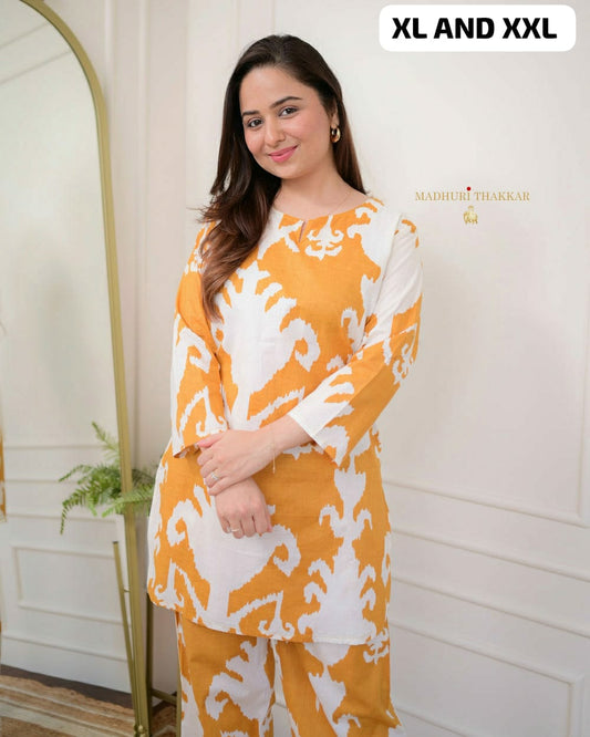 Easy Breezy Non-Branded Stscc Rayon Cotton Co Ord Set