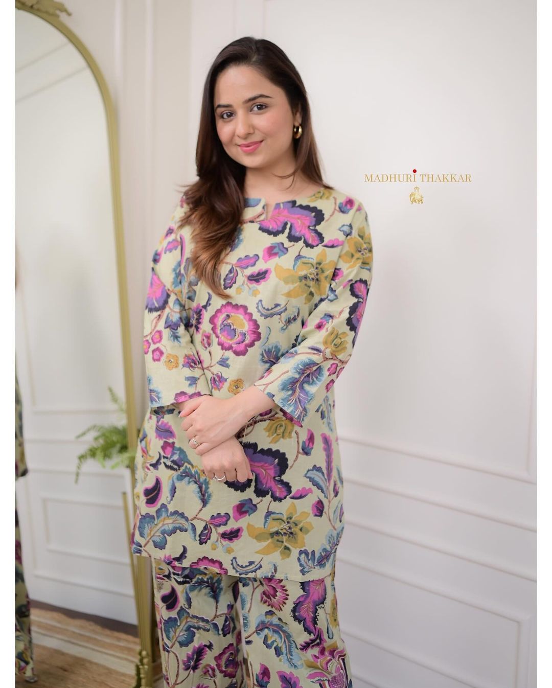 Easy Breezy Non-Branded Stscc Rayon Cotton Co Ord Set