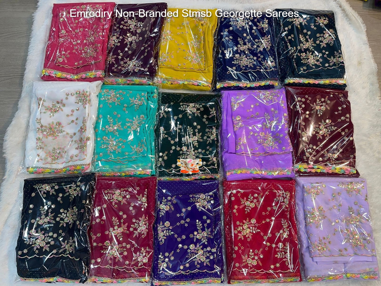Emrodiry Non-Branded Stmsb Georgette Sarees