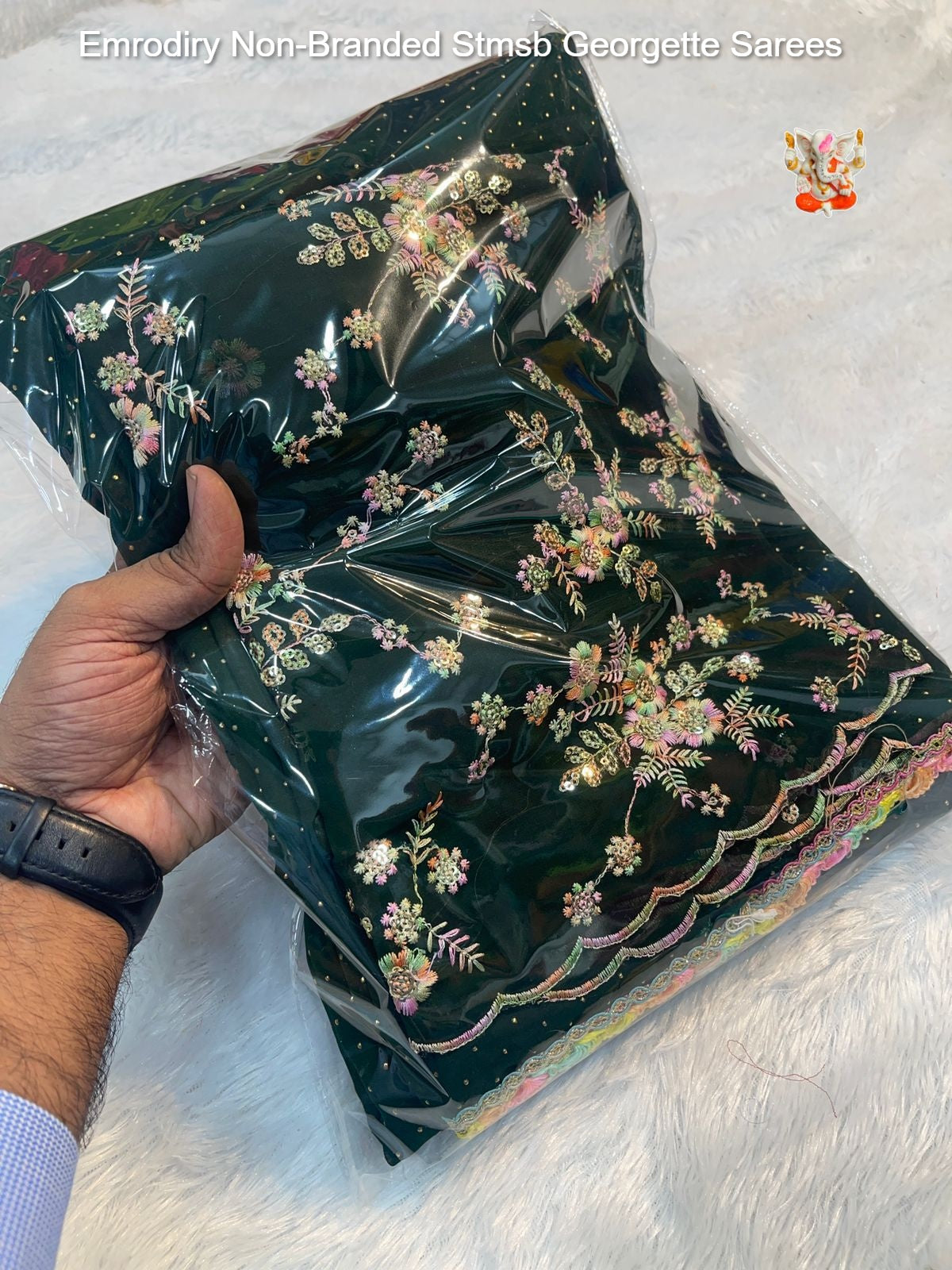 Emrodiry Non-Branded Stmsb Georgette Sarees