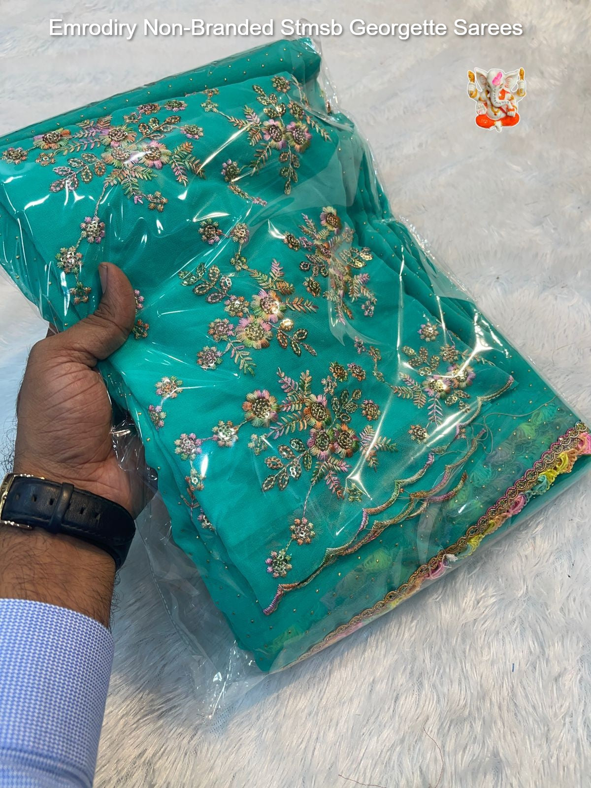 Emrodiry Non-Branded Stmsb Georgette Sarees