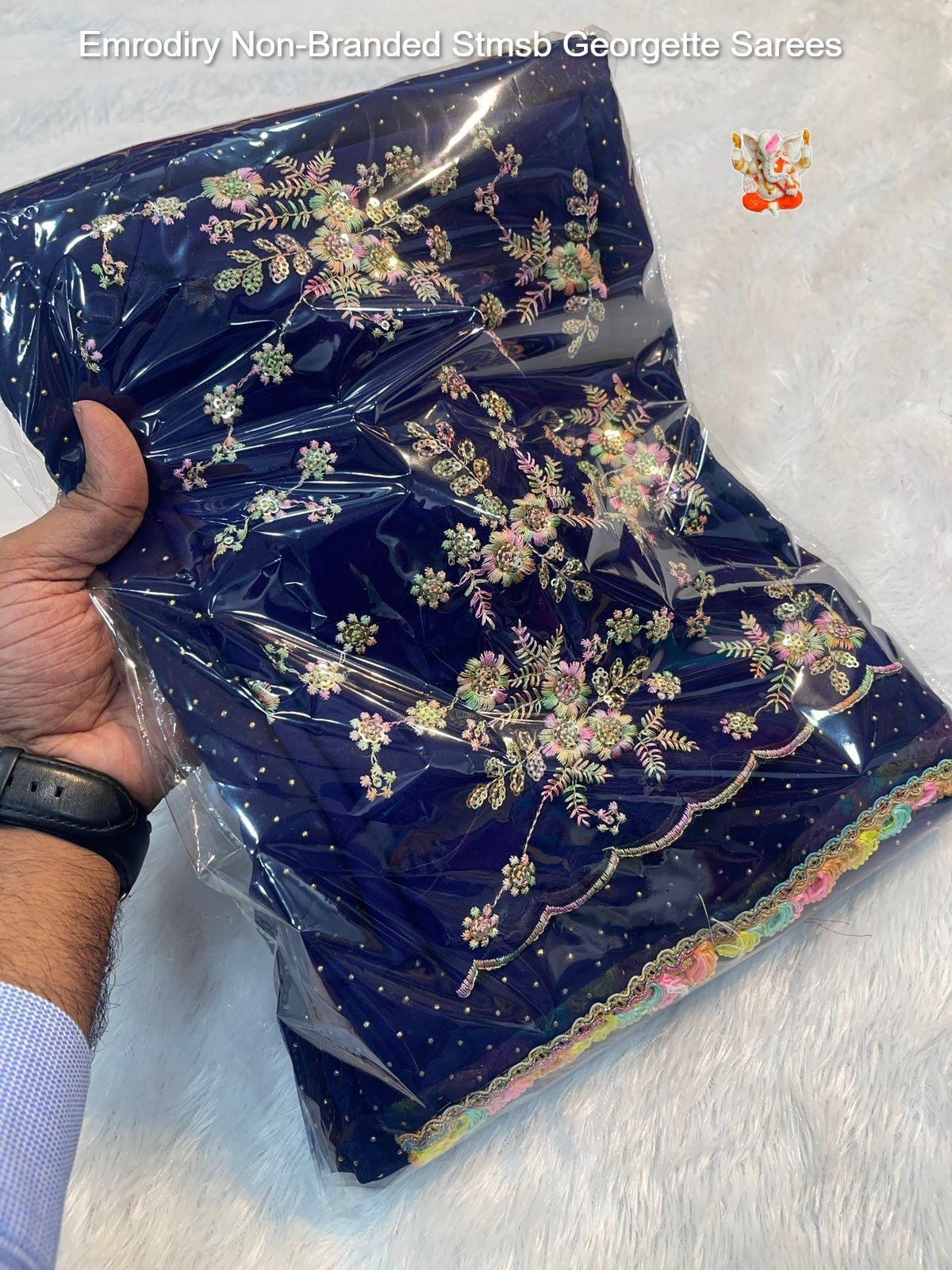 Emrodiry Non-Branded Stmsb Georgette Sarees