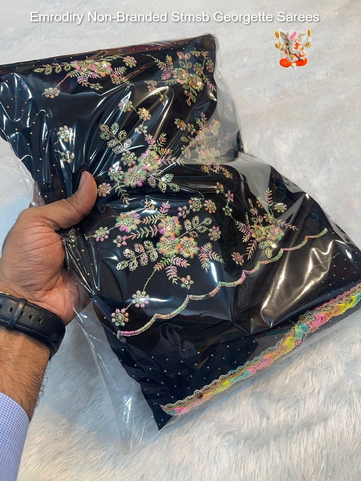 Emrodiry Non-Branded Stmsb Georgette Sarees