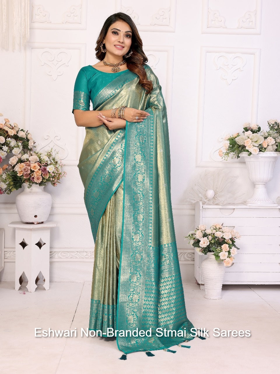 Eshwari Non-Branded Stmai Silk Sarees