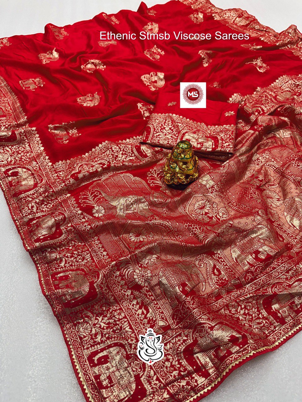 Ethenic Stmsb Viscose Sarees