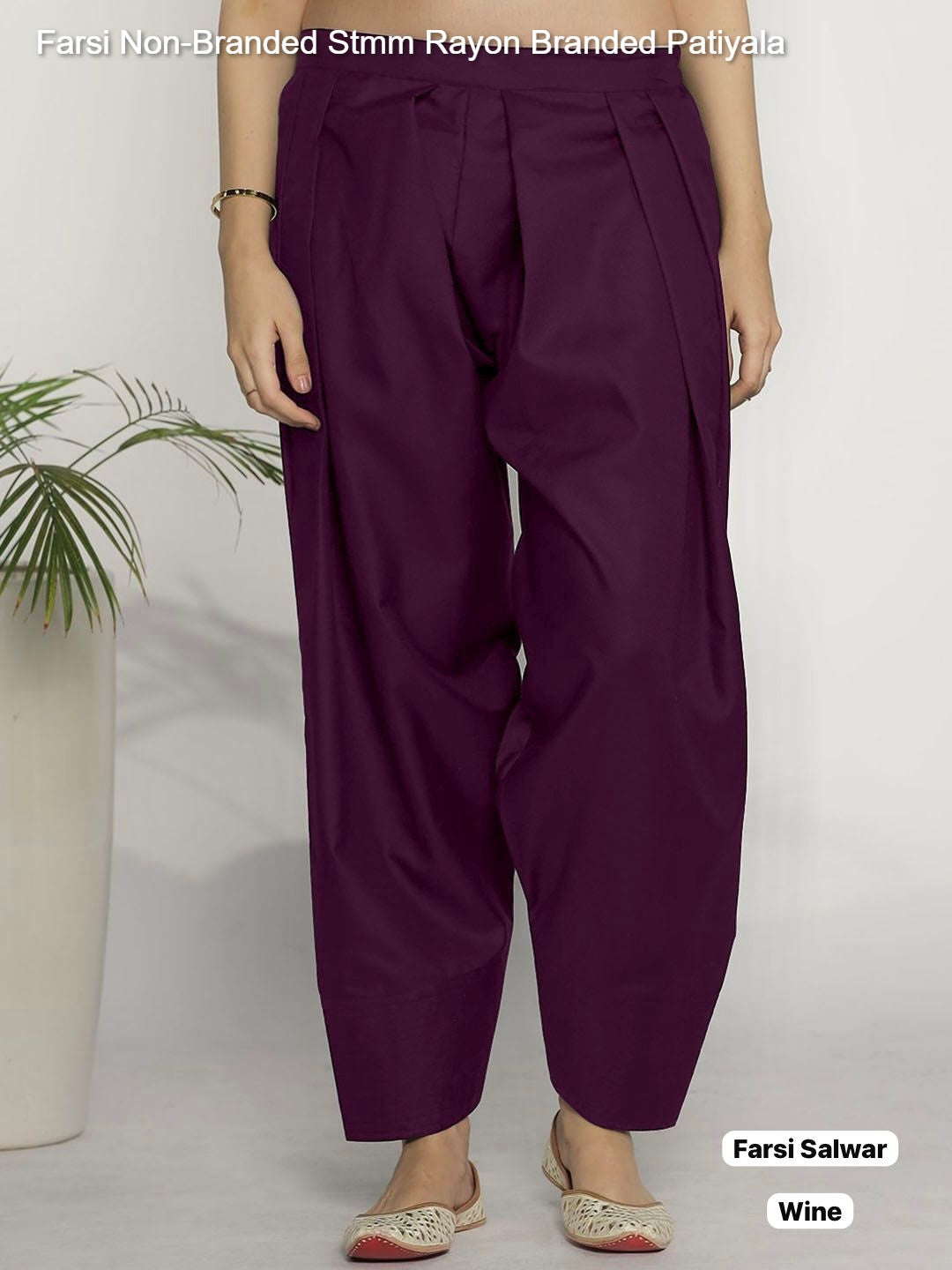 Farsi Non-Branded Stmm Rayon Branded Patiyala