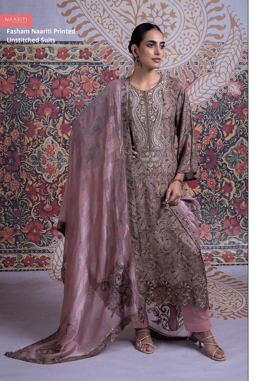 Fasham Naariti Printed Unstitched Suits