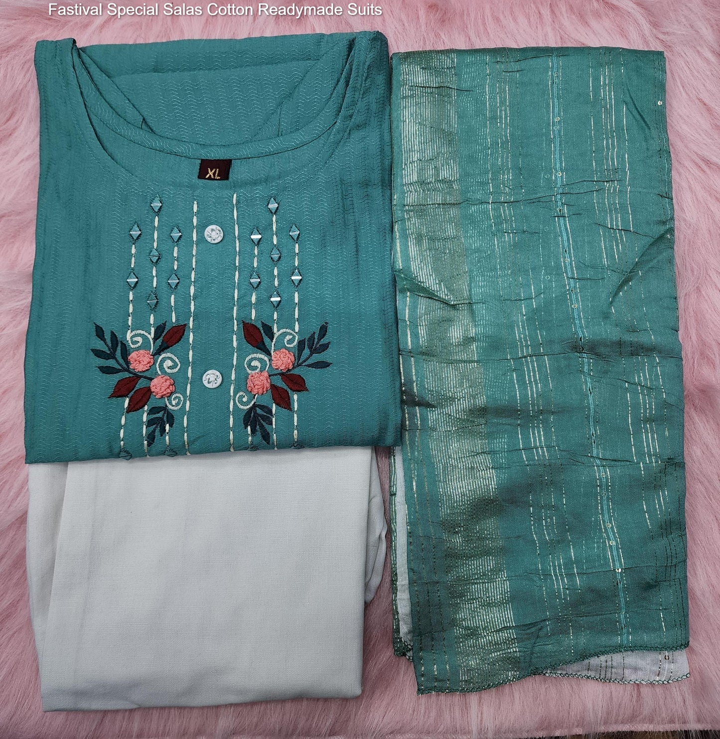 Fastival Special Salas Cotton Readymade Suits