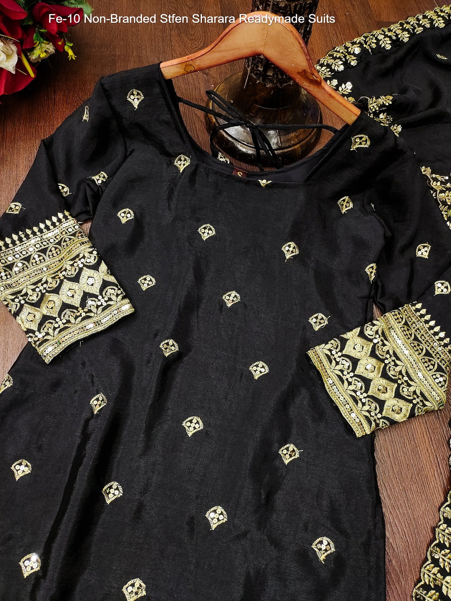 Fe-10 Non-Branded Stfen Sharara Readymade Suits