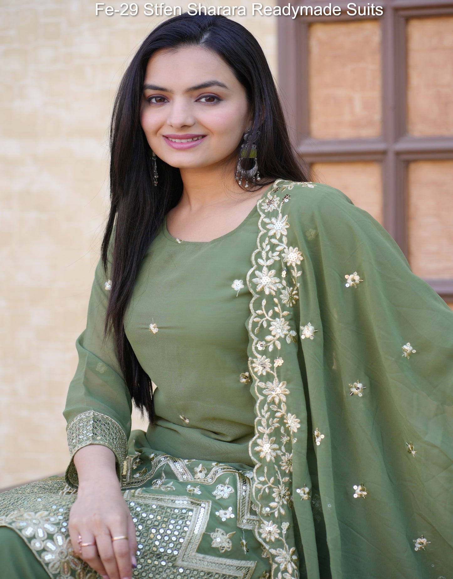 Fe-29 Stfen Sharara Readymade Suits