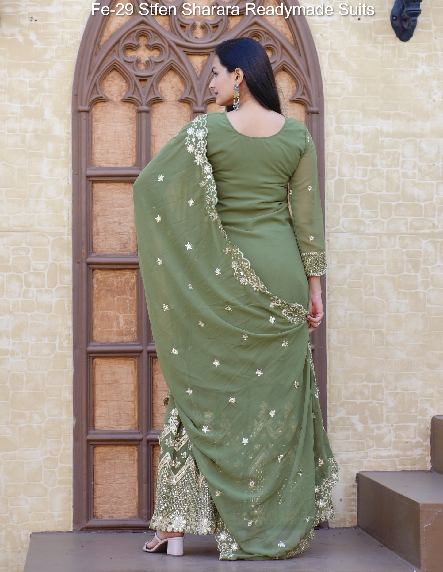 Fe-29 Stfen Sharara Readymade Suits