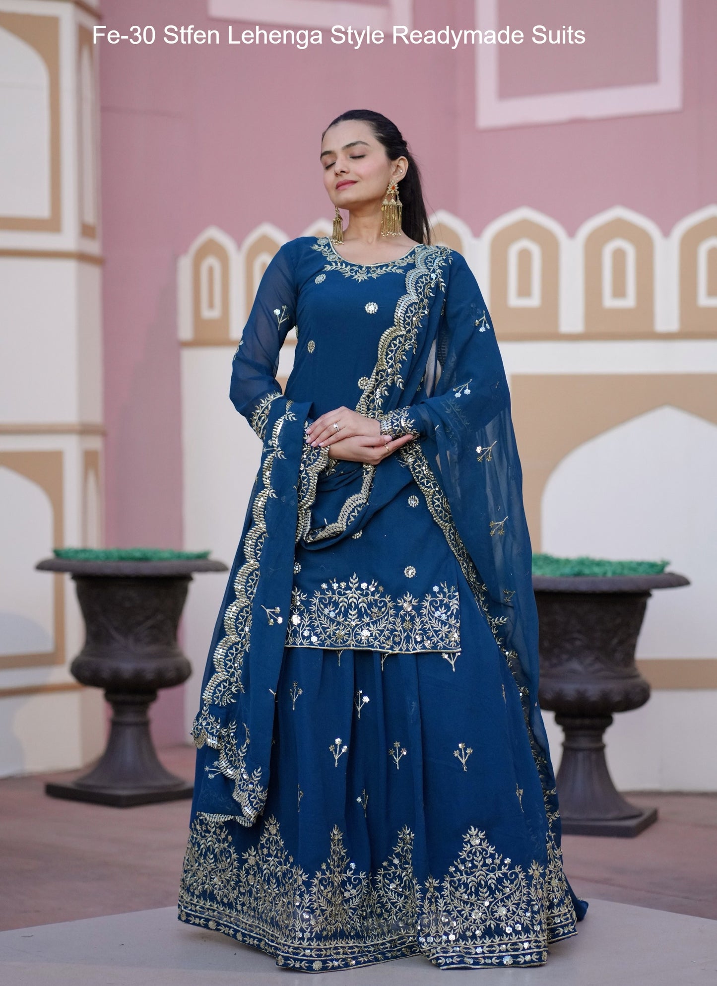 Fe-30 Stfen Lehenga Style Readymade Suits