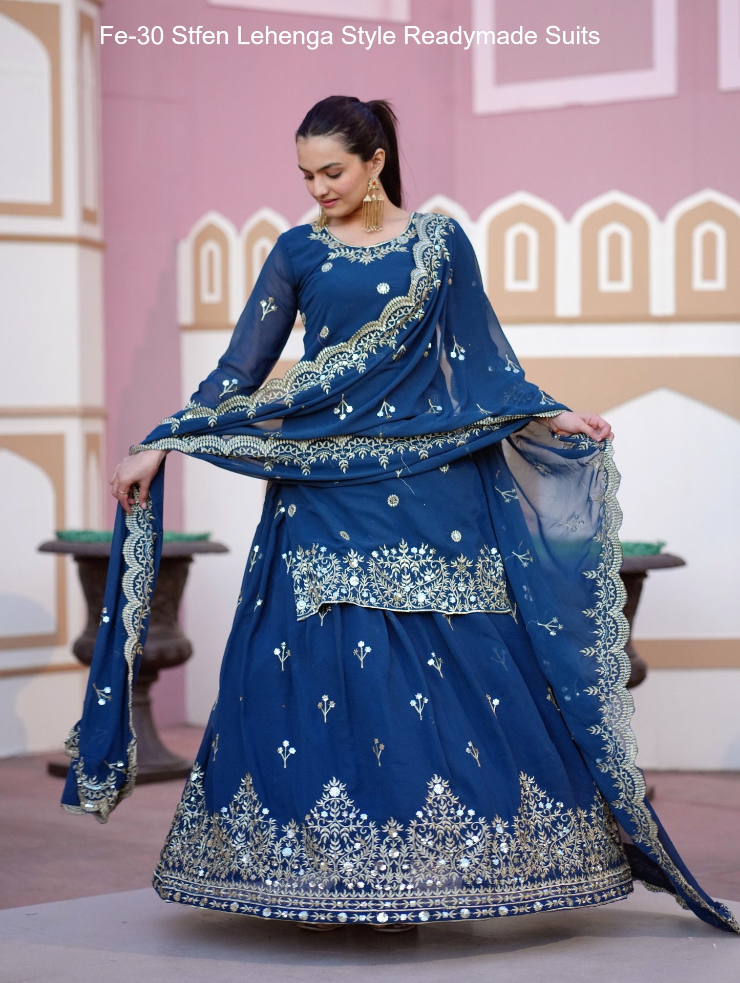 Fe-30 Stfen Lehenga Style Readymade Suits