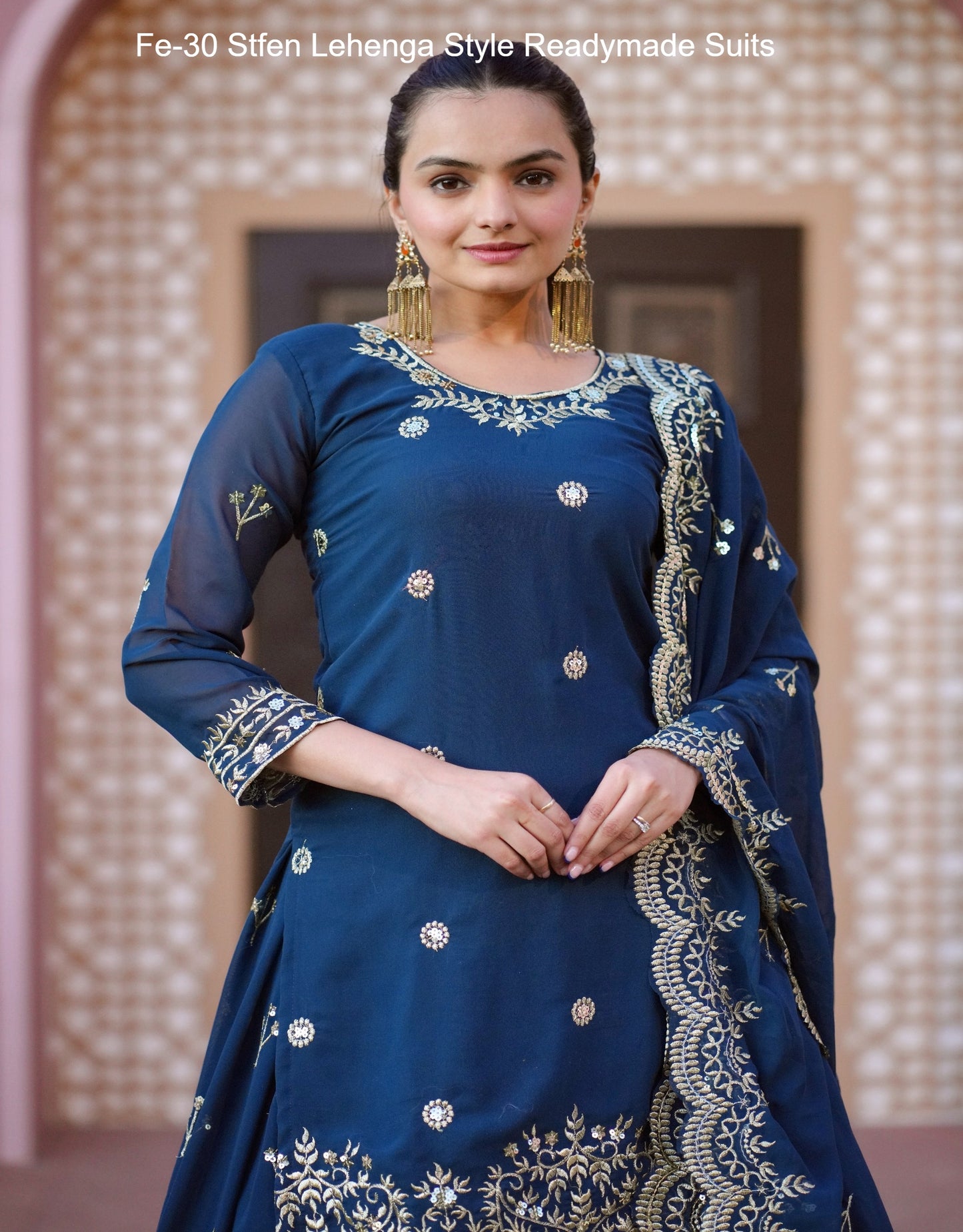 Fe-30 Stfen Lehenga Style Readymade Suits