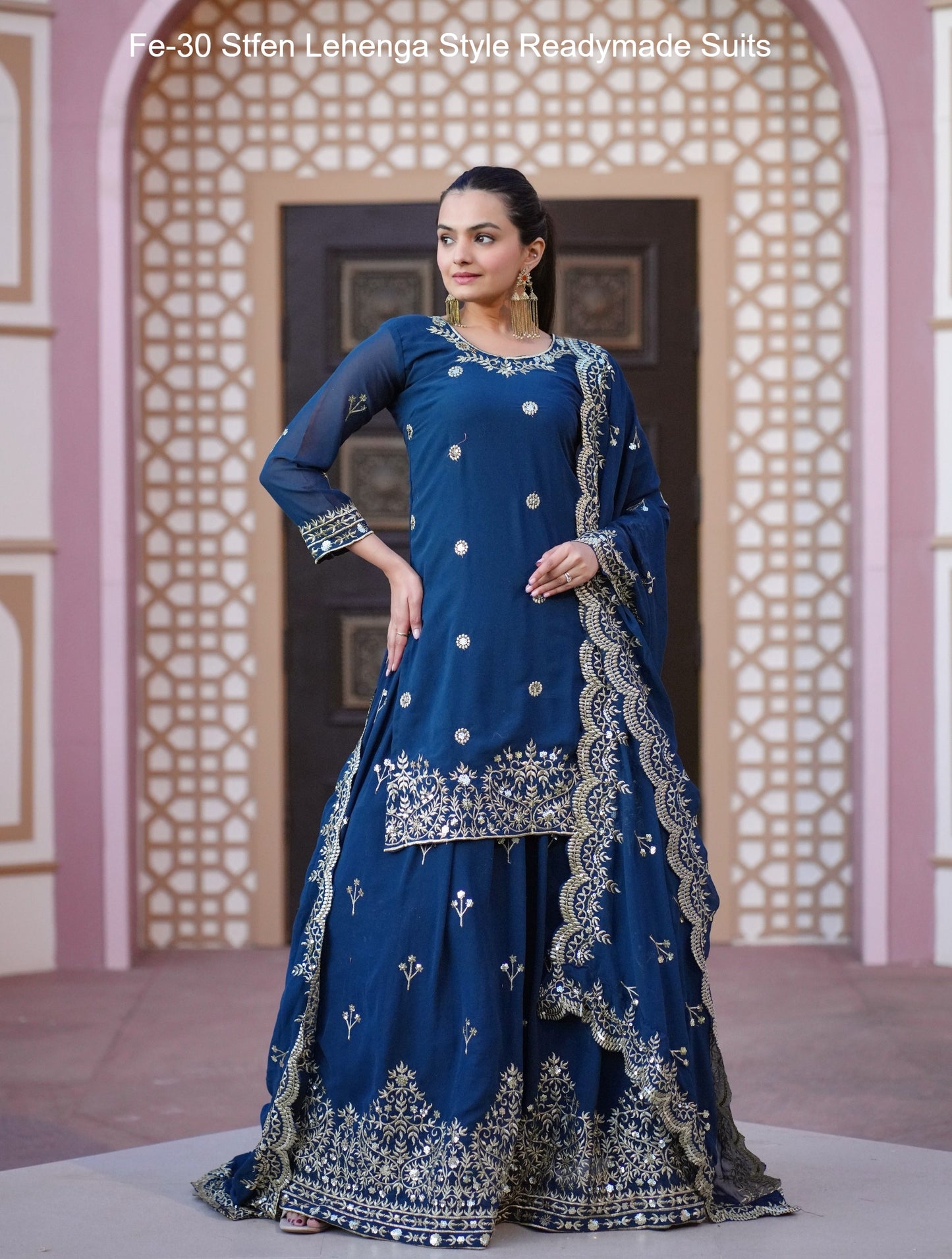 Fe-30 Stfen Lehenga Style Readymade Suits
