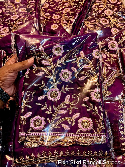 Fida Stkri Rangoli Sarees