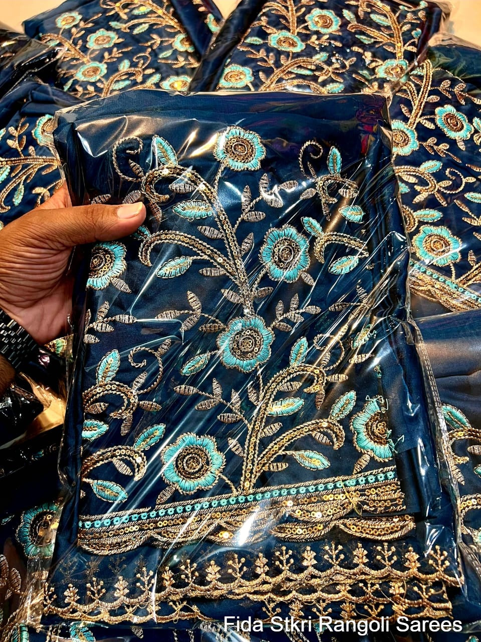 Fida Stkri Rangoli Sarees