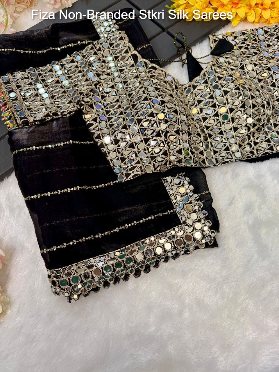 Fiza Non-Branded Stkri Silk Sarees