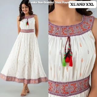 Fumka Non-Branded Stscc Rayon Western Dress