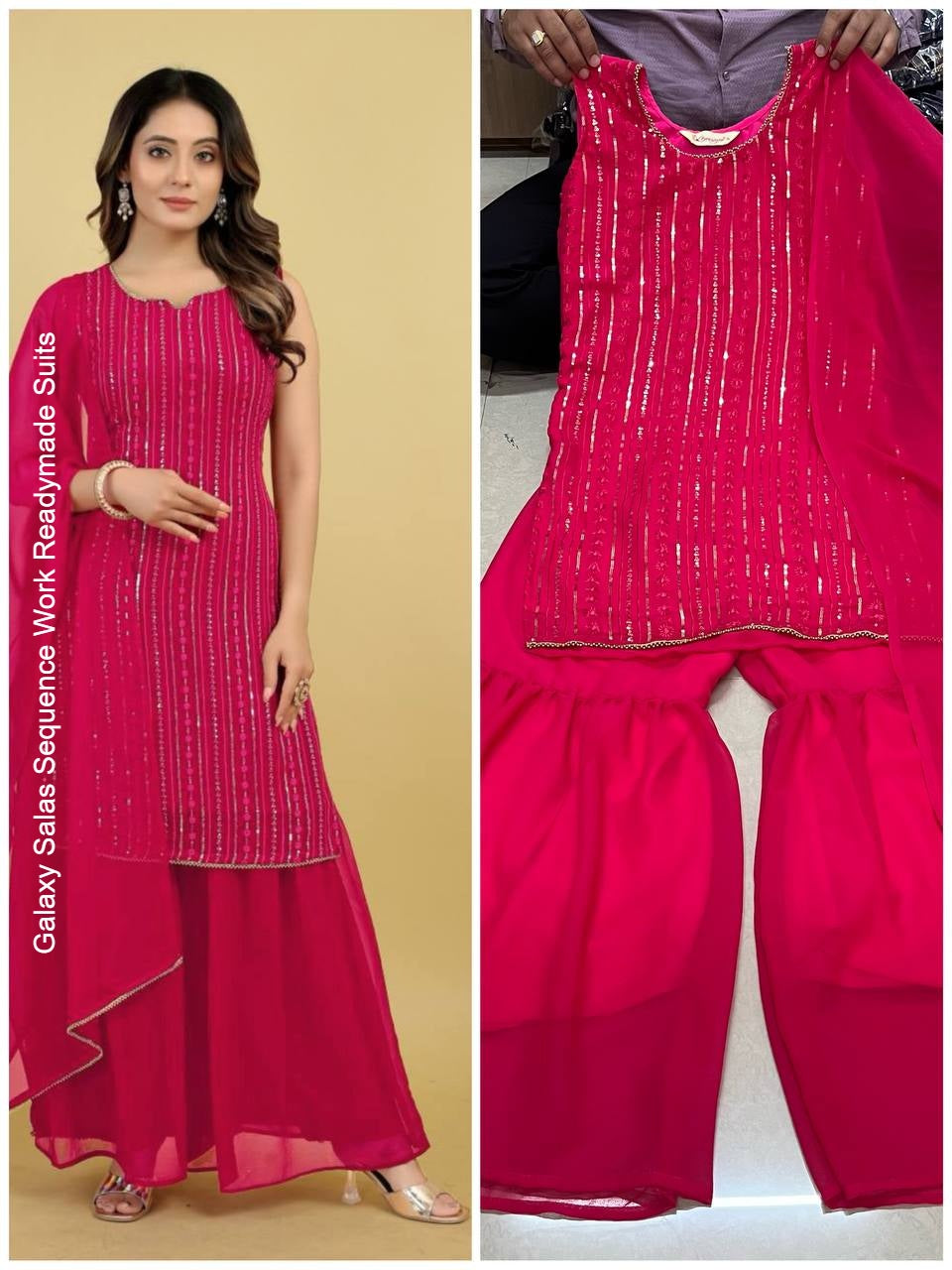 Galaxy Salas Sequence Work Readymade Suits