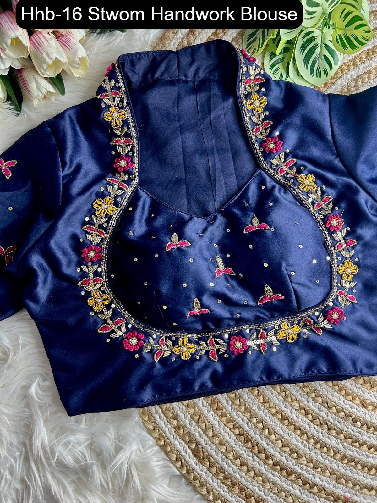 Hhb-16 Stwom Handwork Blouse