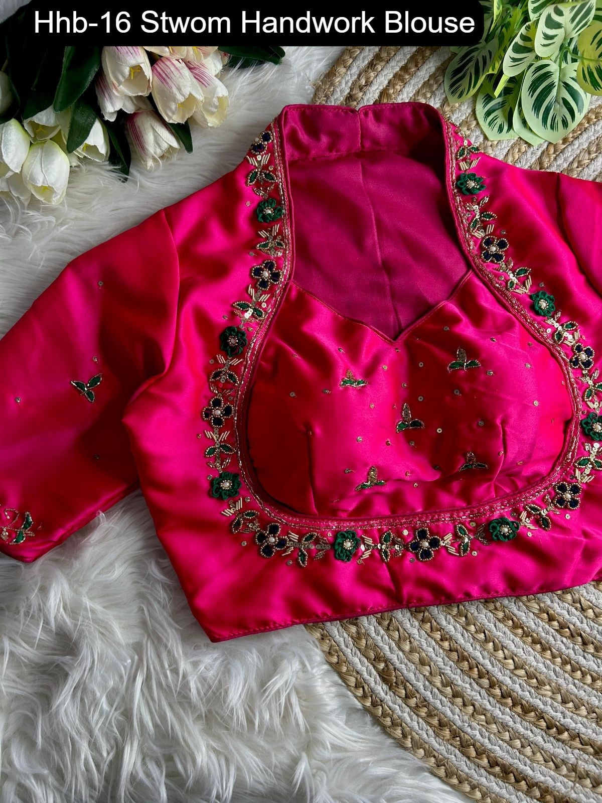 Hhb-16 Stwom Handwork Blouse