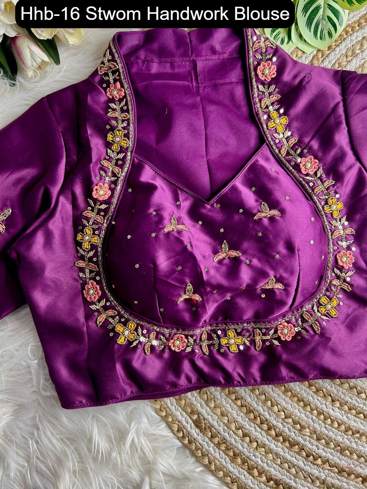 Hhb-16 Stwom Handwork Blouse