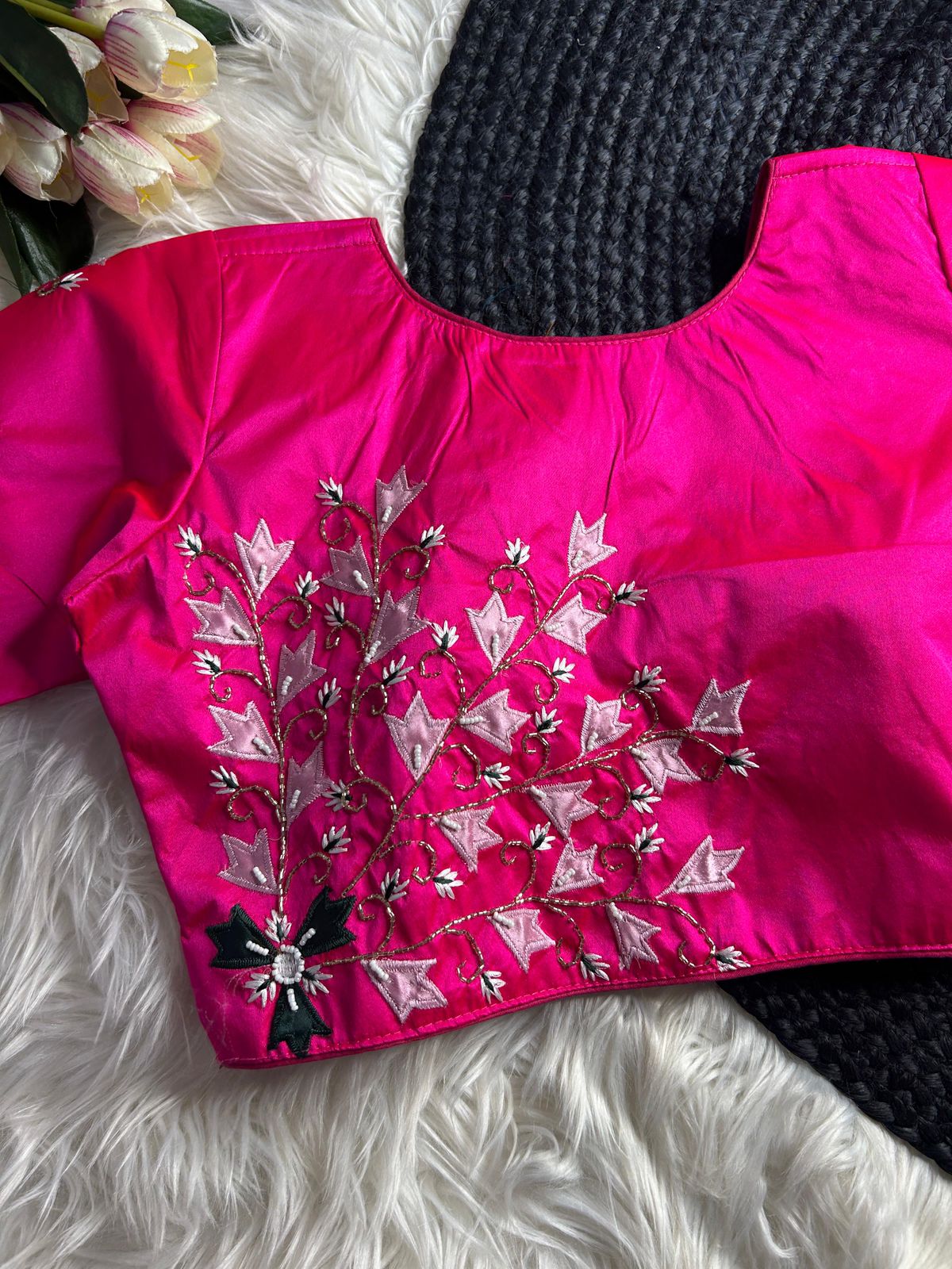 Hhb-24 Non-Branded Stwom Pure Silk Blouse
