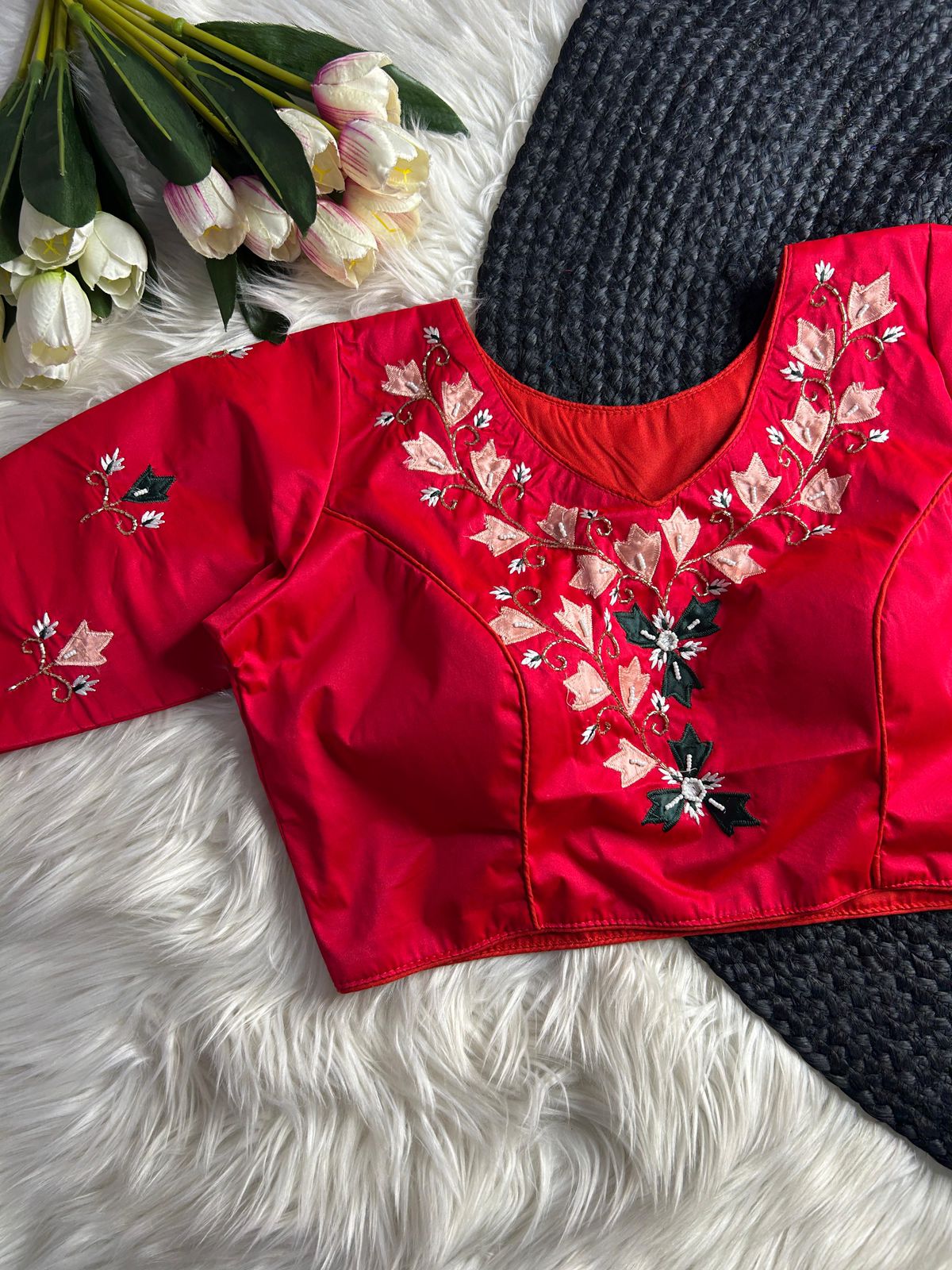 Hhb-24 Non-Branded Stwom Pure Silk Blouse