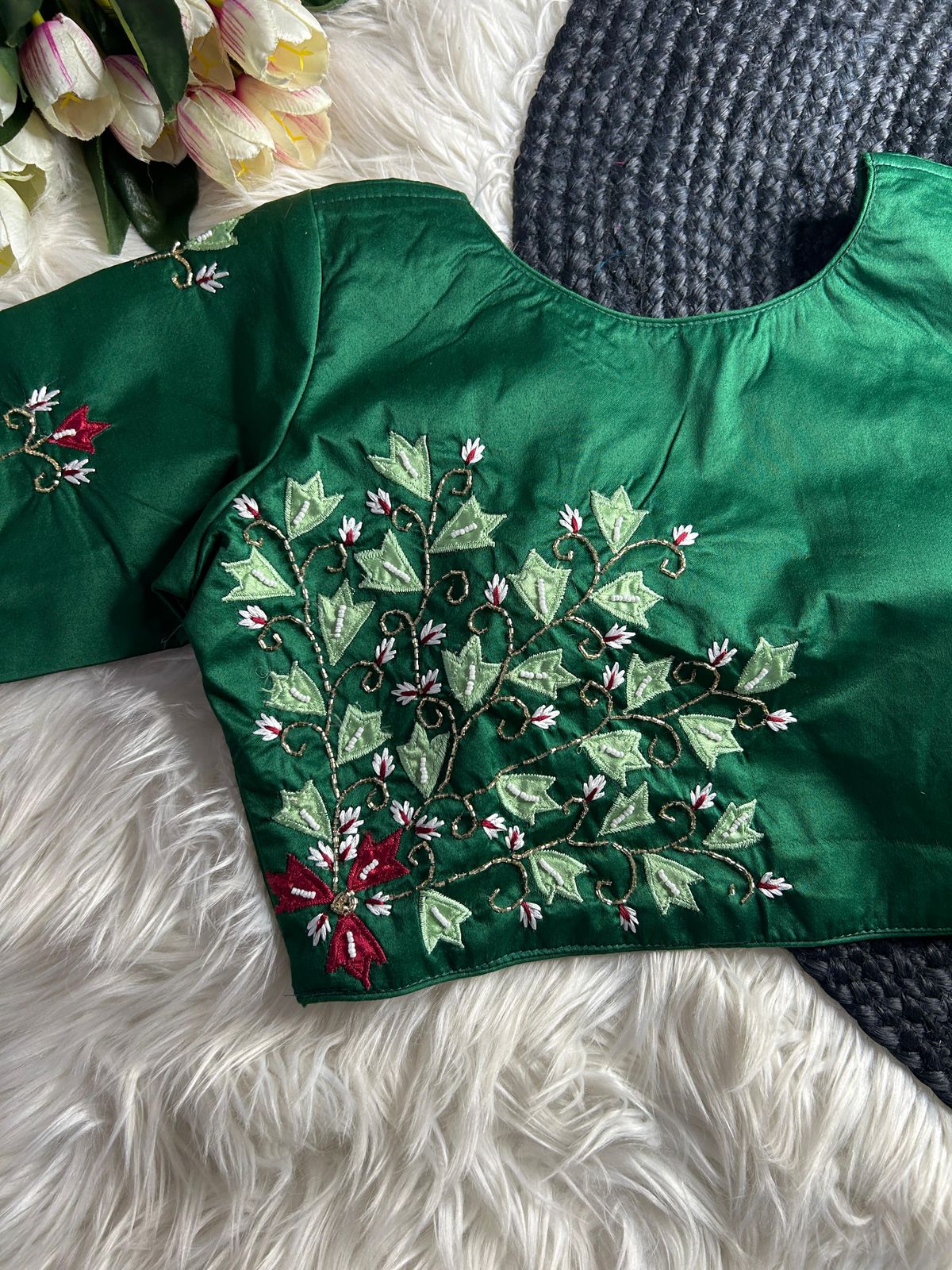 Hhb-24 Non-Branded Stwom Pure Silk Blouse