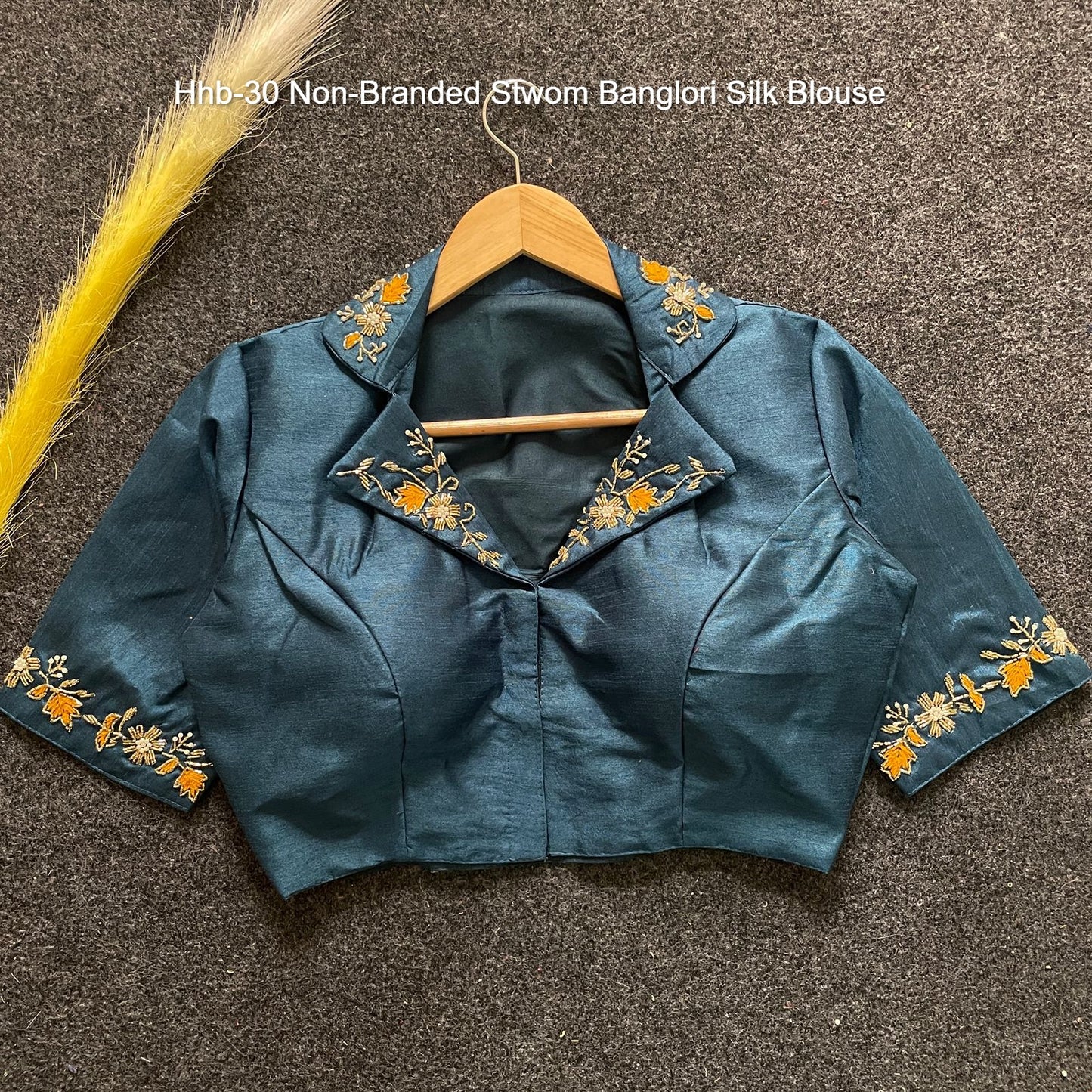 Hhb-30 Non-Branded Stwom Banglori Silk Blouse