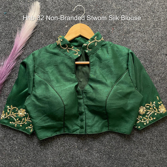 Hhb-32 Non-Branded Stwom Silk Blouse
