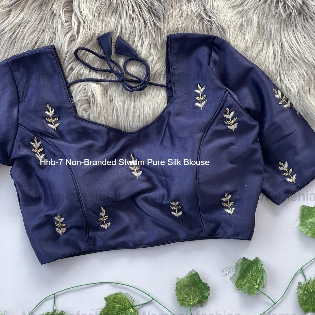Hhb-7 Non-Branded Stwom Pure Silk Blouse