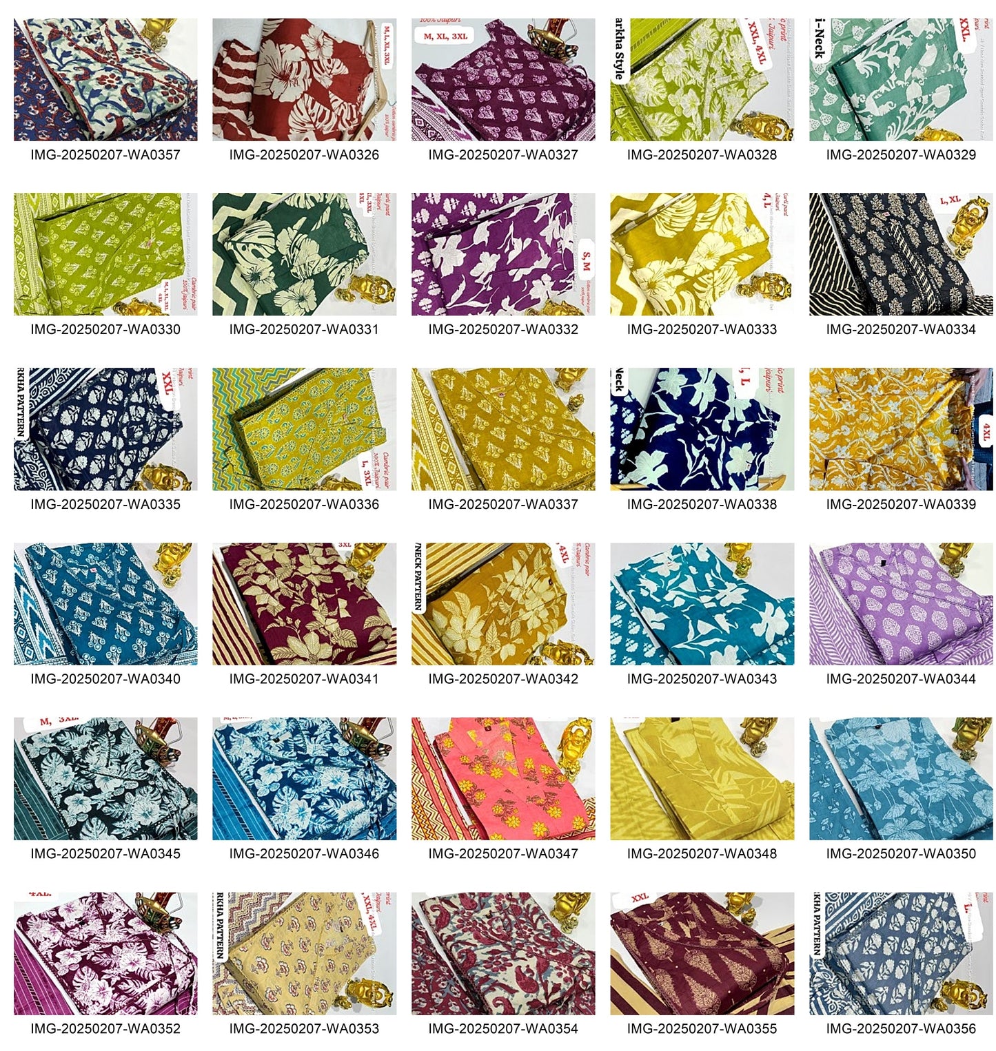 Hi V Neck Non-Branded Stpmr Cambric Cotton Kurti Pant Set