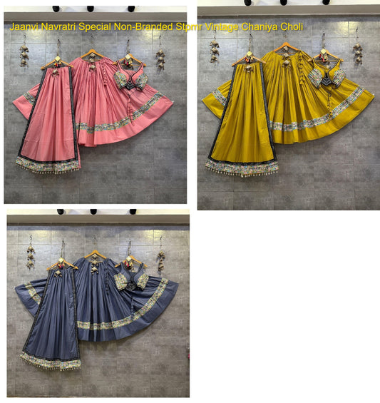 Jaanvi Navratri Special Non-Branded Stpmr Vintage Chaniya Choli