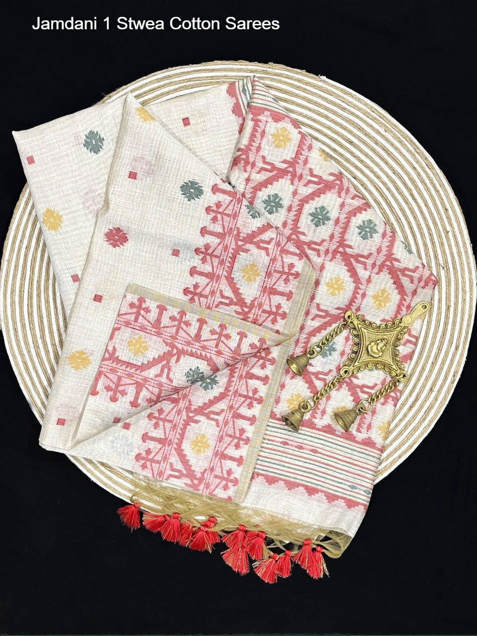 Jamdani 1 Stwea Cotton Sarees