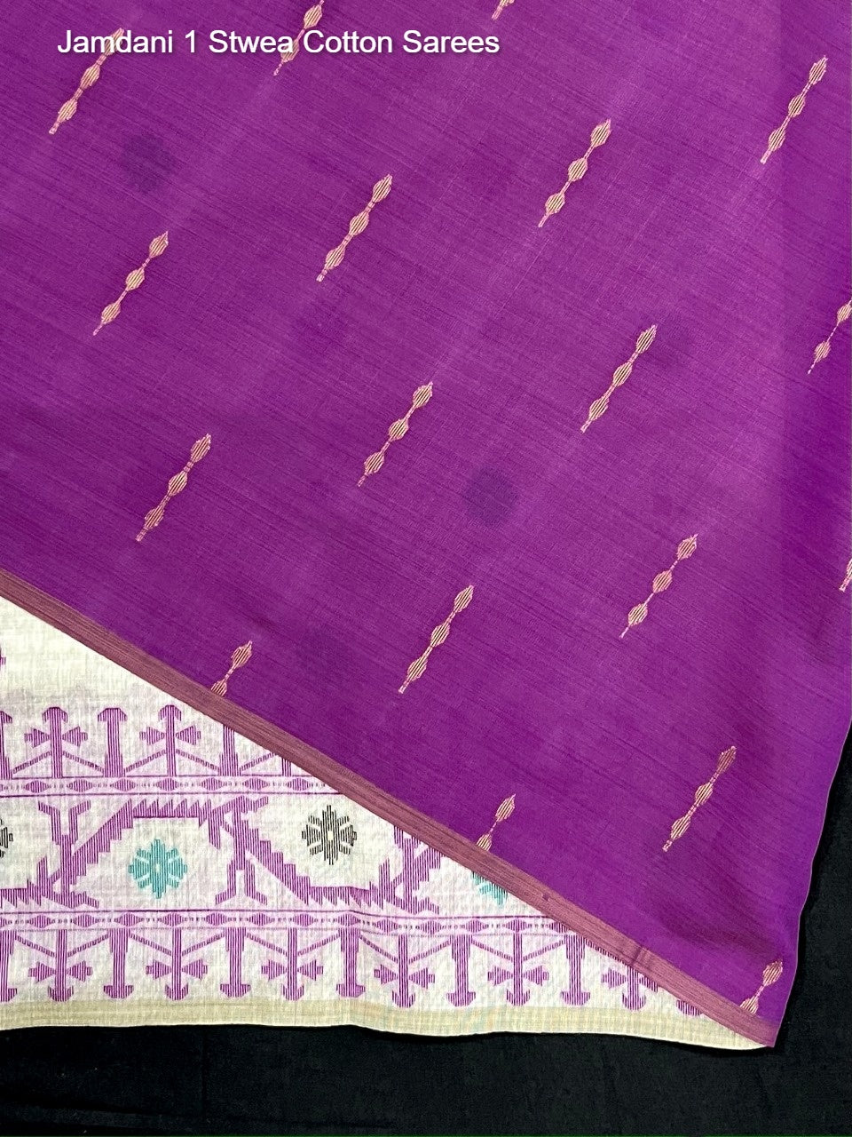 Jamdani 1 Stwea Cotton Sarees